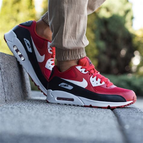 nike air max 90 essential rot herren|nike air max shoes.